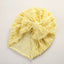 Baby Cow Louver Bow Head Cap Baby High Elastic Brimless Indian Tire Hat - Korvel