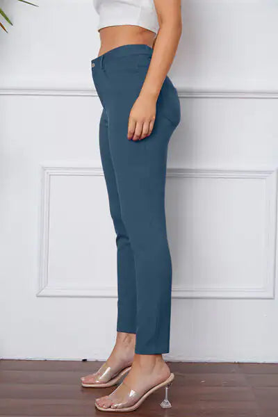 Pantalones Esenciales de Puntada Elástica