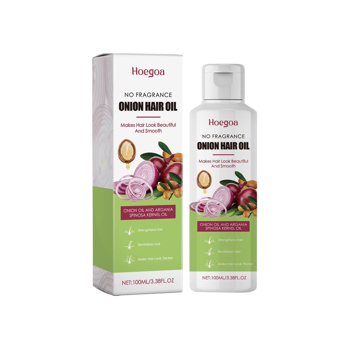 Traitement capillaire nourrissant à l'oignon et à l'huile d'argan