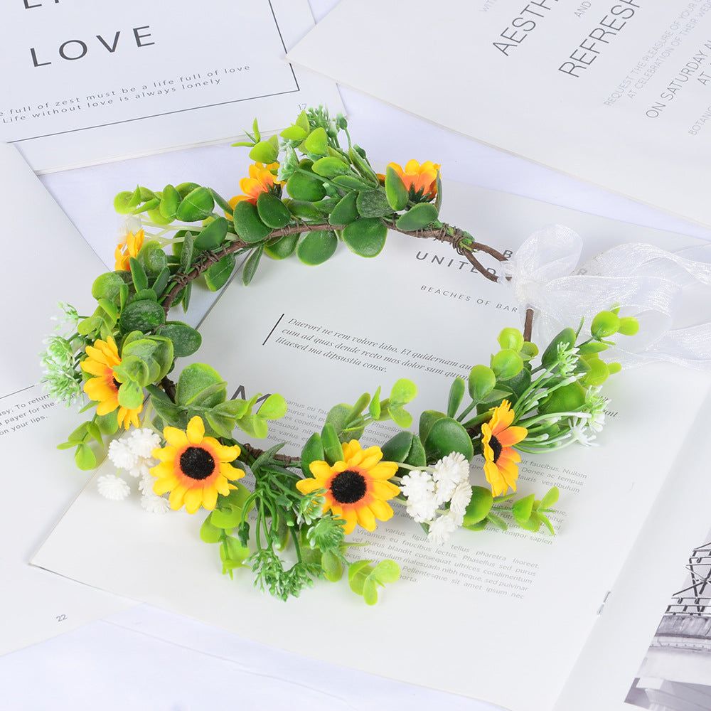 Diadème floral pour enfants pour les sorties printanières