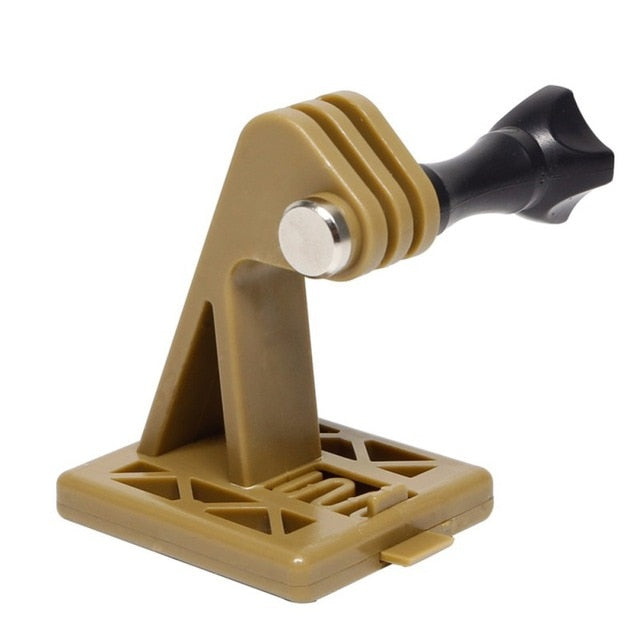 Tactical Camera Helmet Fixed Adapter Mount Airsoft Camera Adapter - Korvel