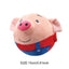 Electronic Pet Dog Toy Music Vibration Bouncing Ball Bite Puppy Ball Active Moving Pet Plush Sing Dog Chewing Squeaker Dog Toy - Korvel