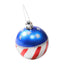 American Independence Day decoration props American style painted balls hand-painted Christmas balls Christmas tree decorations - Korvel