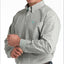 Stylish Grey and Cream Plaid Shirt | Cinch for Men - Korvel