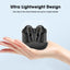 AKZ-S26 Wireless Sports Earphones Mini Transparent Shell Bluetooth Earphones TWS Lightweight Running Tpye-c Heavy Bass - Korvel