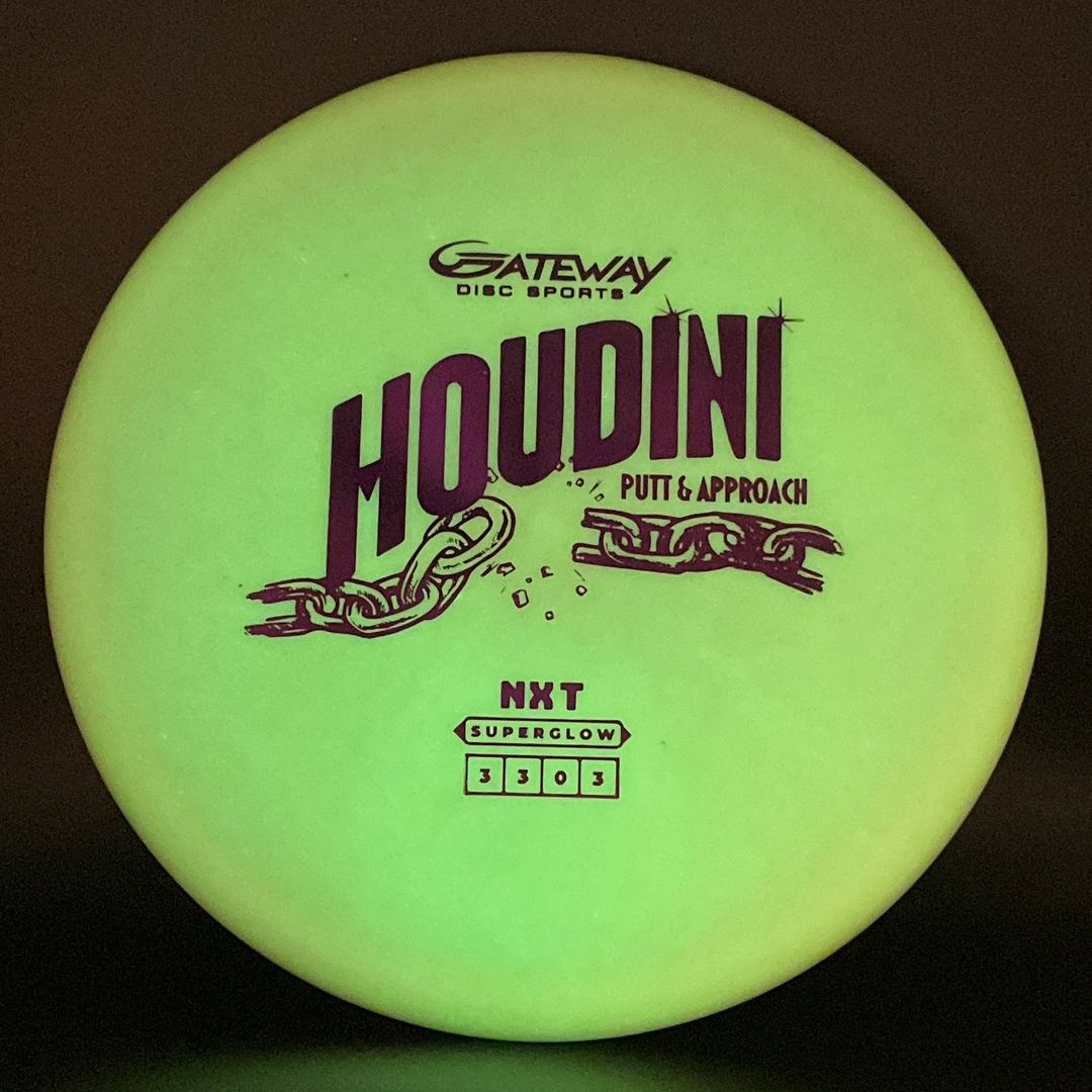 NXT Superglow Houdini Disc Golf Disc