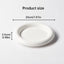Ins - style Round Ceramic Food Plates. Thick - edged, creative Nordic tableware. Ideal for dessert, steak, pasta. - Korvel