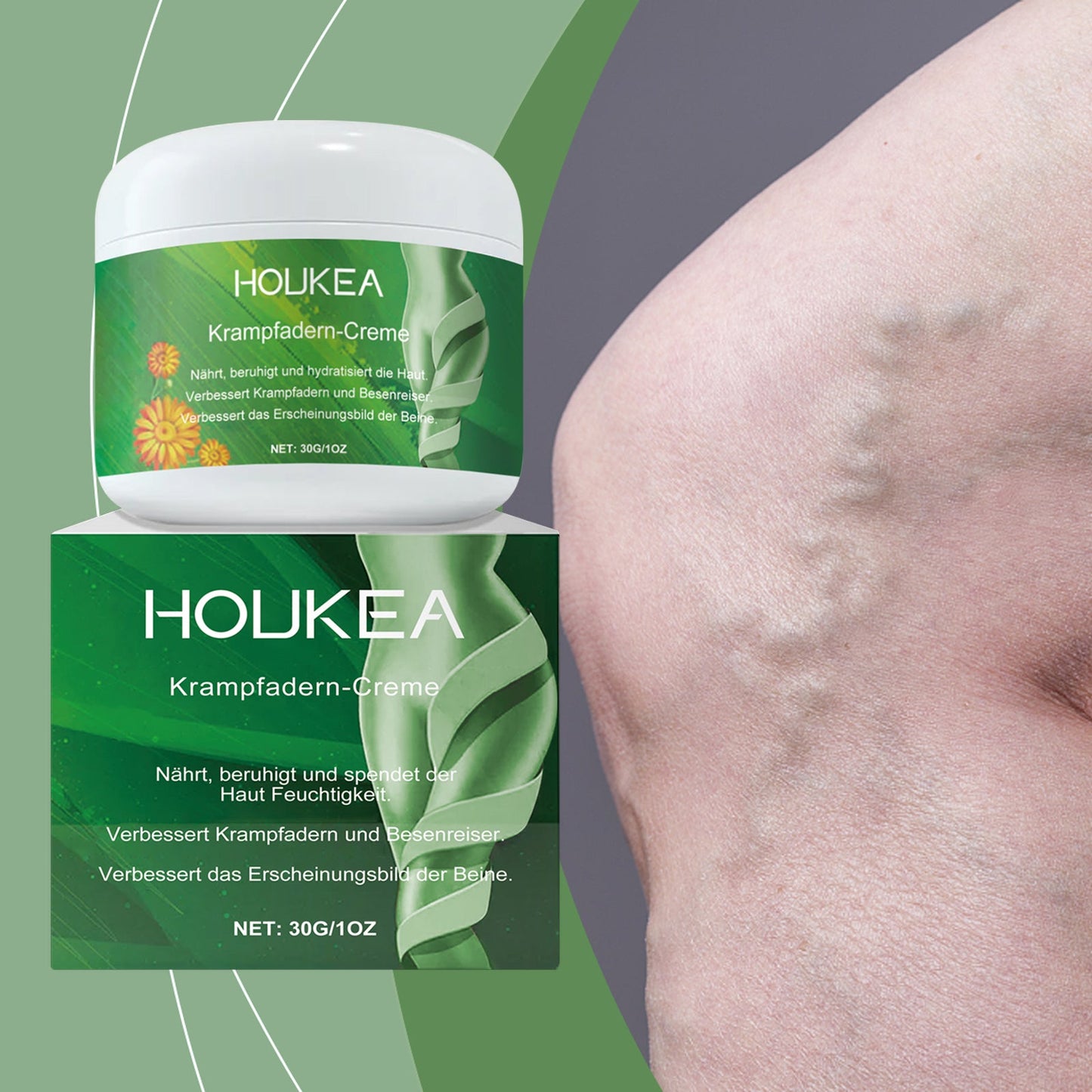 Crema Premium para el Cuidado de las Piernas para Hidratación Diaria