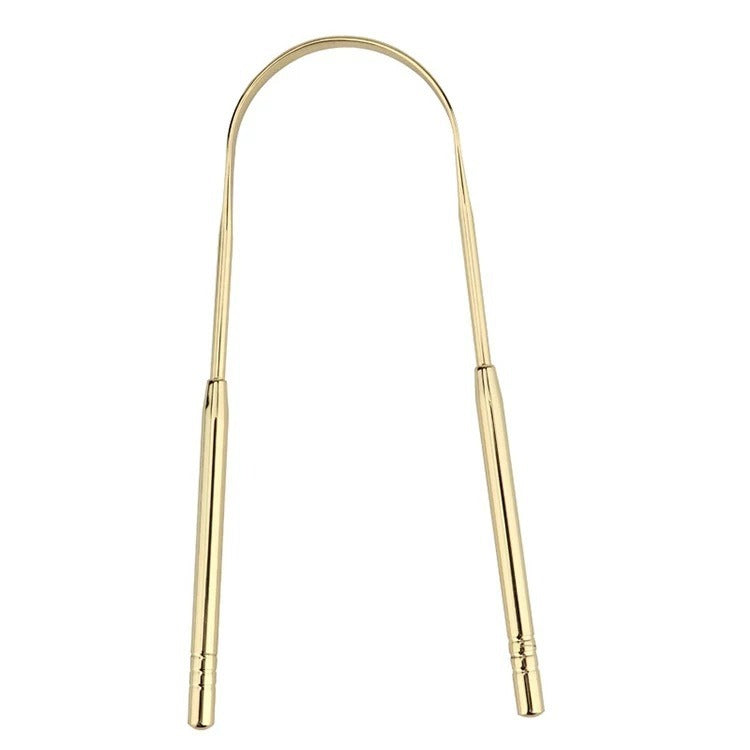 Stainless steel 304 tongue scraper, tongue coating cleaner, tongue scraper, tongue coating brush, oral care tool - Korvel