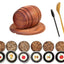 New Barrel Cocktail Smoking Kit with Wood Chips 4 Flavors Old Fashioned Drink Smoker Infuser for Bar Drinks Kitchen - Korvel