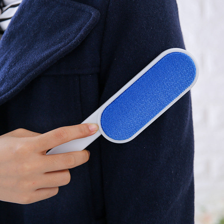 Double Sided Electrostatic Brush With Handle Electrostatic Dusting Brush Clothes Pet Hair Brush Bed Brush Dry Cleaning Brush - Korvel