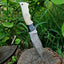 Artisan Crafted Damascus Steel Hunting Knife - Korvel