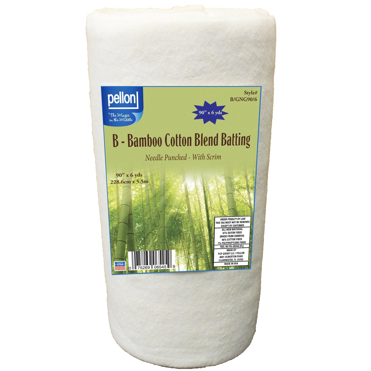 Pellon® Batting Scrim de Bambú/Cotón - 90" x 6 Yards