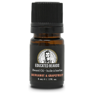 Aceite para barba Educated Beards Bergamota y Pomelo 5ml
