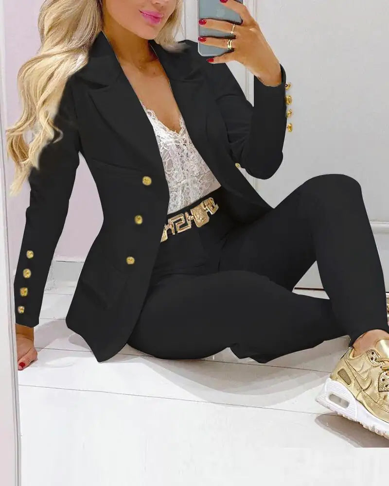 Women's Tailored Blazers and Pant Suits