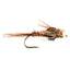 Premium Bead Head Pheasant Tail Nymphs - Set of 6, Size 16 - Korvel