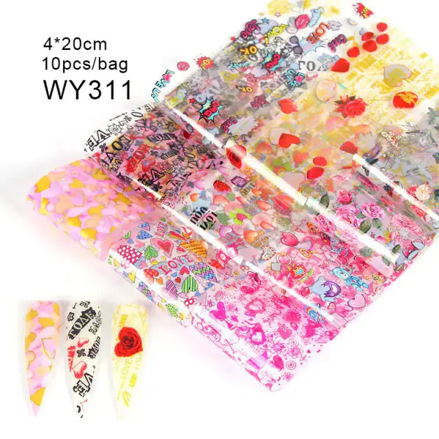 Premium Nail Art Stickers for Creative Customization