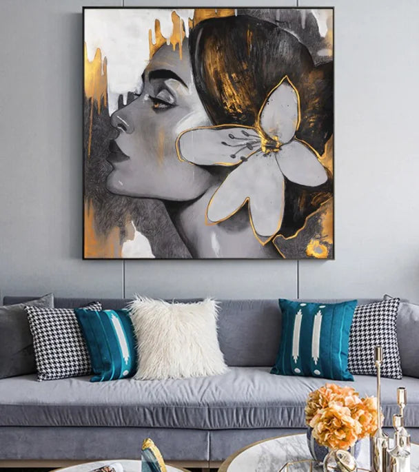 Elegant Decorative Wall Art for Bedroom & Living Room
