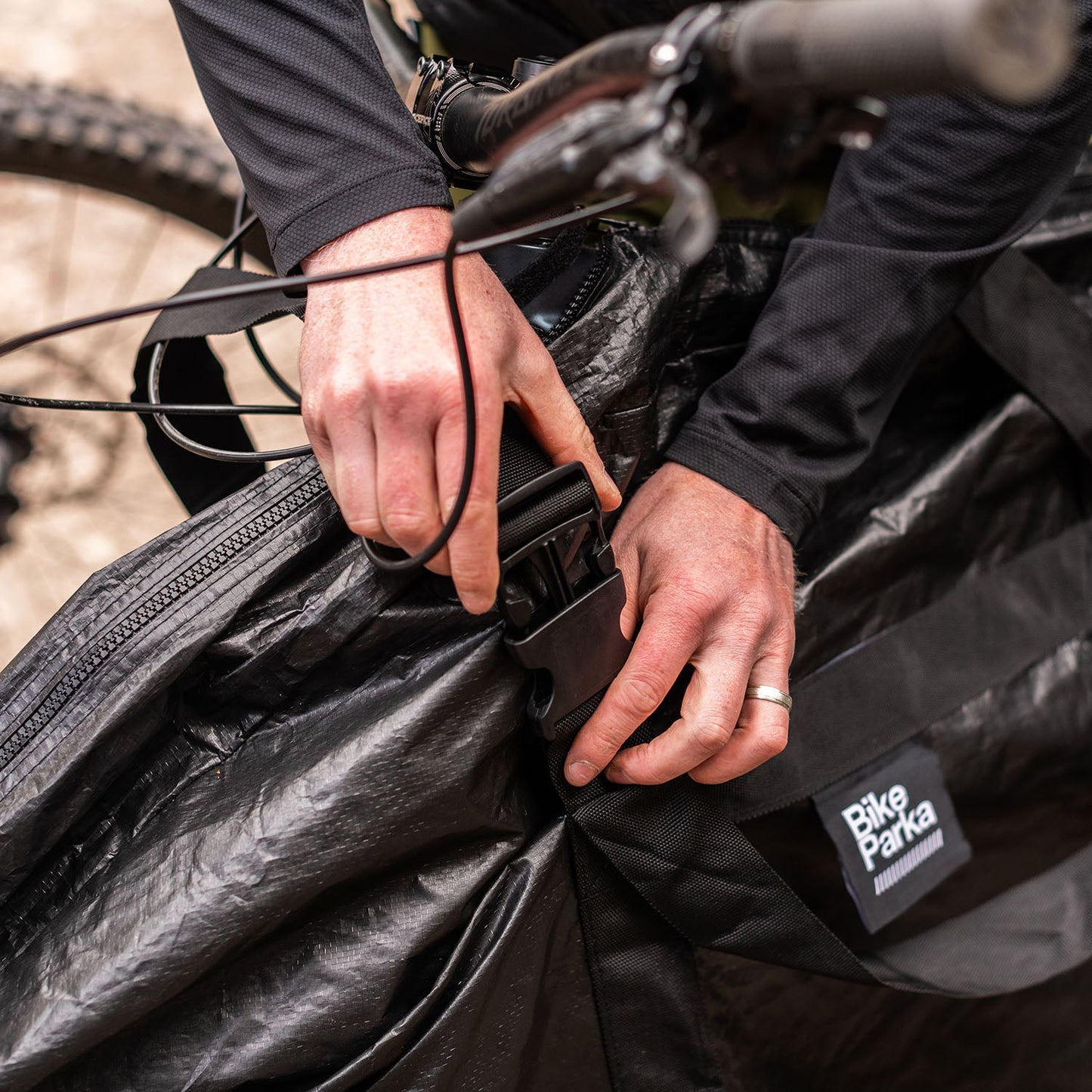 BikeParka - Sac de transport de vélo premium