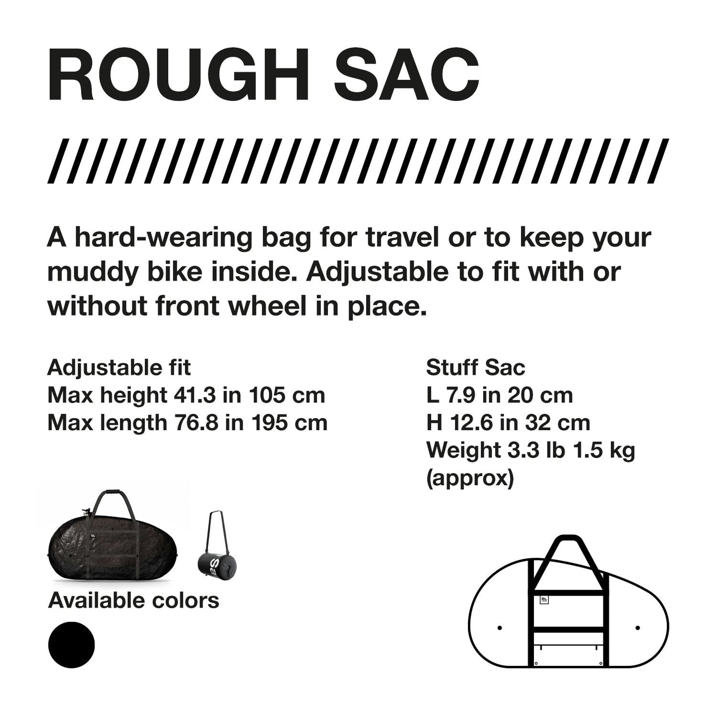 BikeParka - Sac de transport de vélo premium