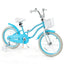 Bicicleta para Niños de 14/16/18 Pulgadas con Frenos Dobles y Asiento Ajustable