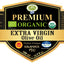 Aceite de oliva virgen extra griego KORVEL orgánico premium DOP Kalamata, ánfora negra 500 ml
