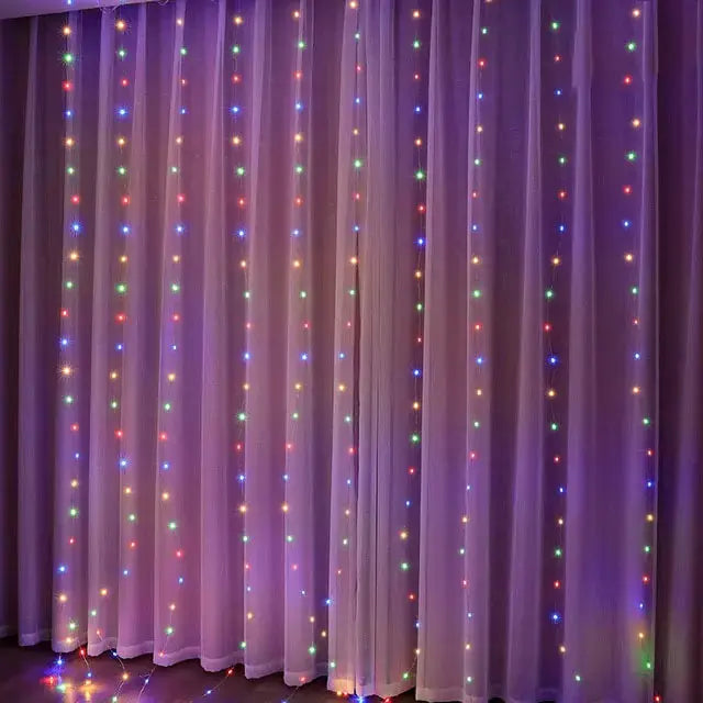 Lumières de Rideau de Noël Envoûtantes