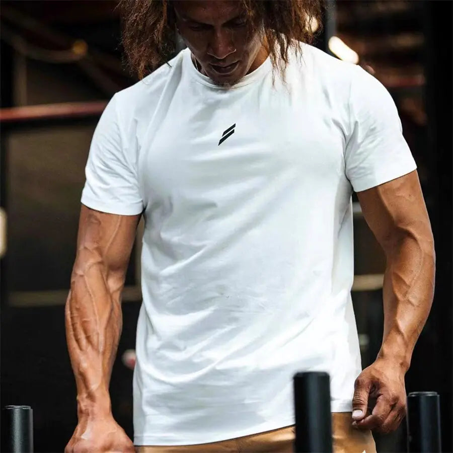 Camisa de Gimnasio de Algodón Premium para Estilos de Vida Activos