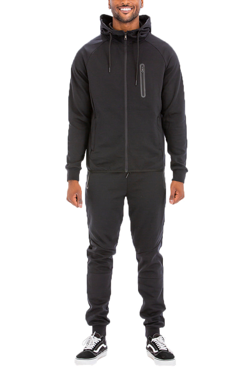 Conjunto de Sudadera Sólido Dinámico