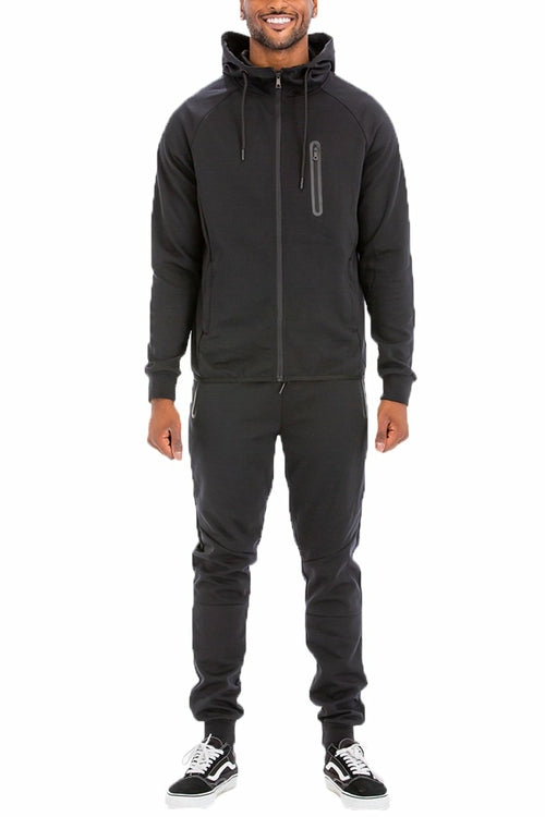 Conjunto de Sudadera Sólido Dinámico