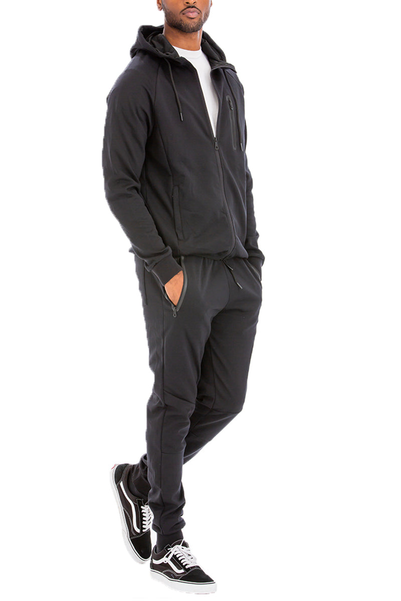 Conjunto de Sudadera Sólido Dinámico