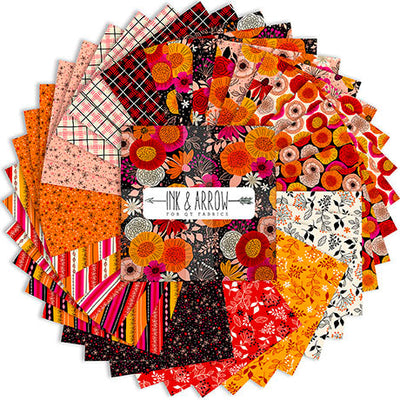Blooms of Joy 10" Fabric Squares