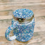 Creative Ceramic Coffee Mug with Lid for Office Use
