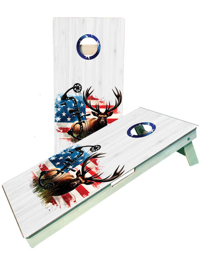 Premium Bow Hunting Cornhole Boards for Outdoor Fun - Korvel