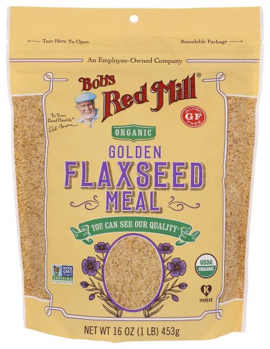 Organic Golden Flaxseed Meal - Nutrient-Rich Egg Replacer by Bob's Red Mill - Korvel