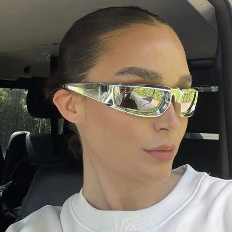 Gafas de sol Y2K Sports Punk para hombres y mujeres