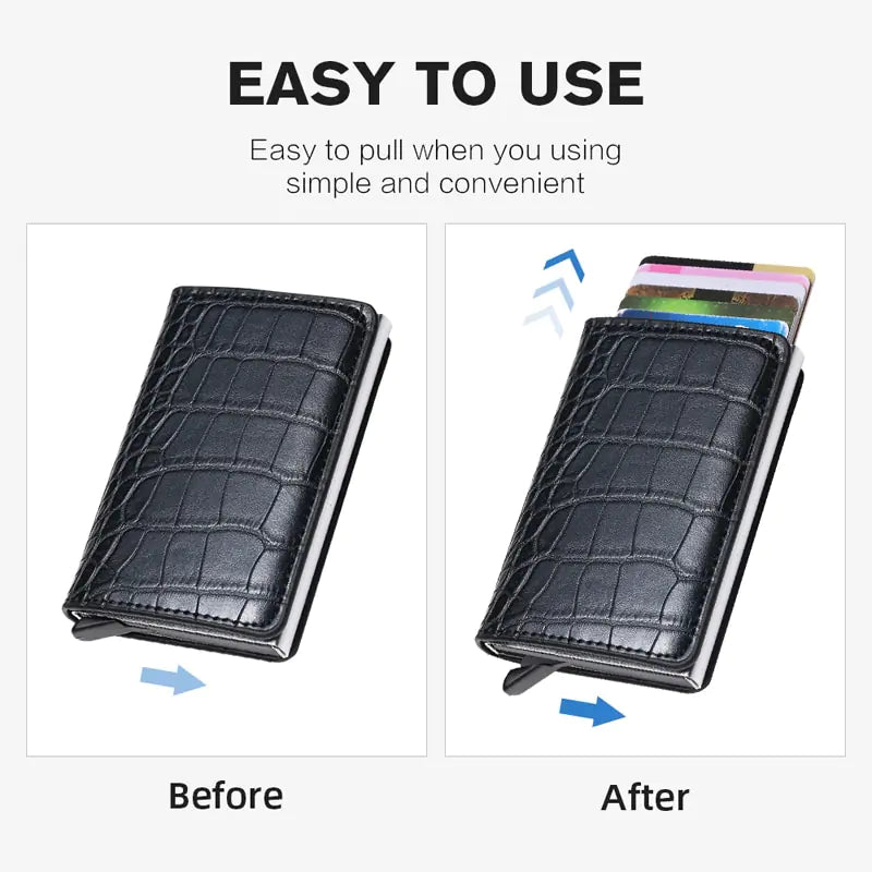 Men's Smart Wallet & Women's Small Purse - RFID Safe