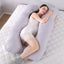 U-Shape Pregnancy Support Pillow for Comfort and Rest