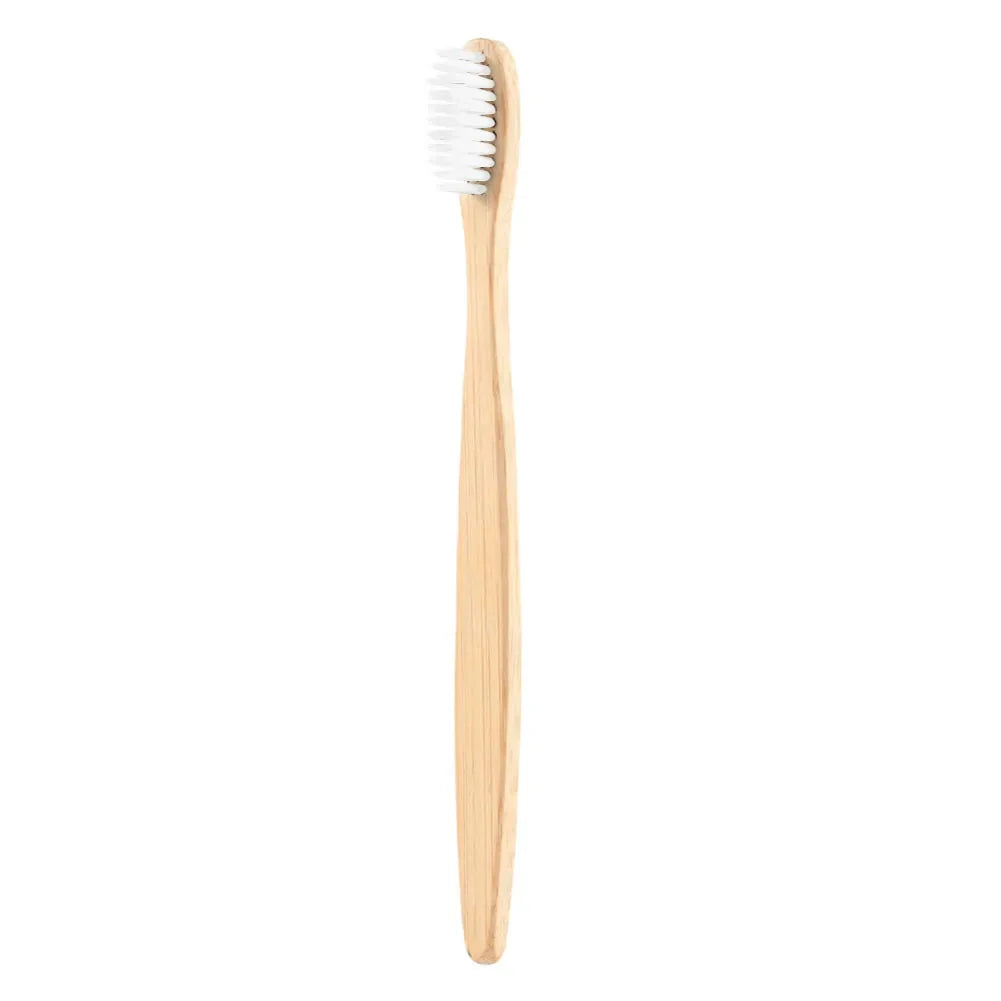 Brosse à dents en bambou naturel avec poils doux