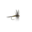 Set of 6 Barbless Blue Winged Olive Dry Flies - Size 14 for Trout Fishing - Korvel