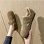 Zapatos de Invierno de Cuero Plush Chic