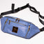 Bolso bandolera de piel azul bebé