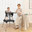 Juego de Mesa y Silla Convertible para Bebés 4 en 1 - Marrón