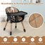 Juego de Mesa y Silla Convertible para Bebés 4 en 1 - Marrón