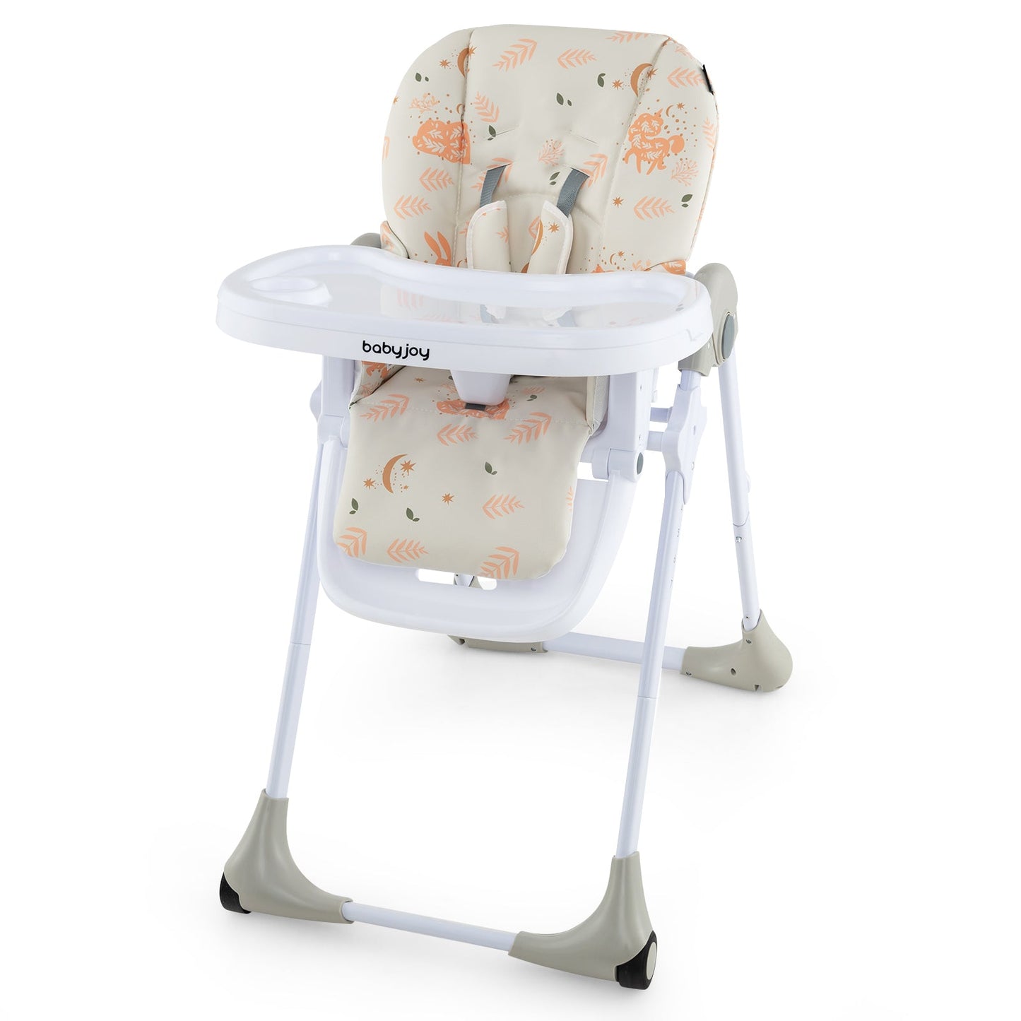 3-In-1 Convertible Baby High Chair - Beige