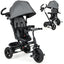Triciclo para Bebés 4 en 1 con Asiento Reversible - Gris
