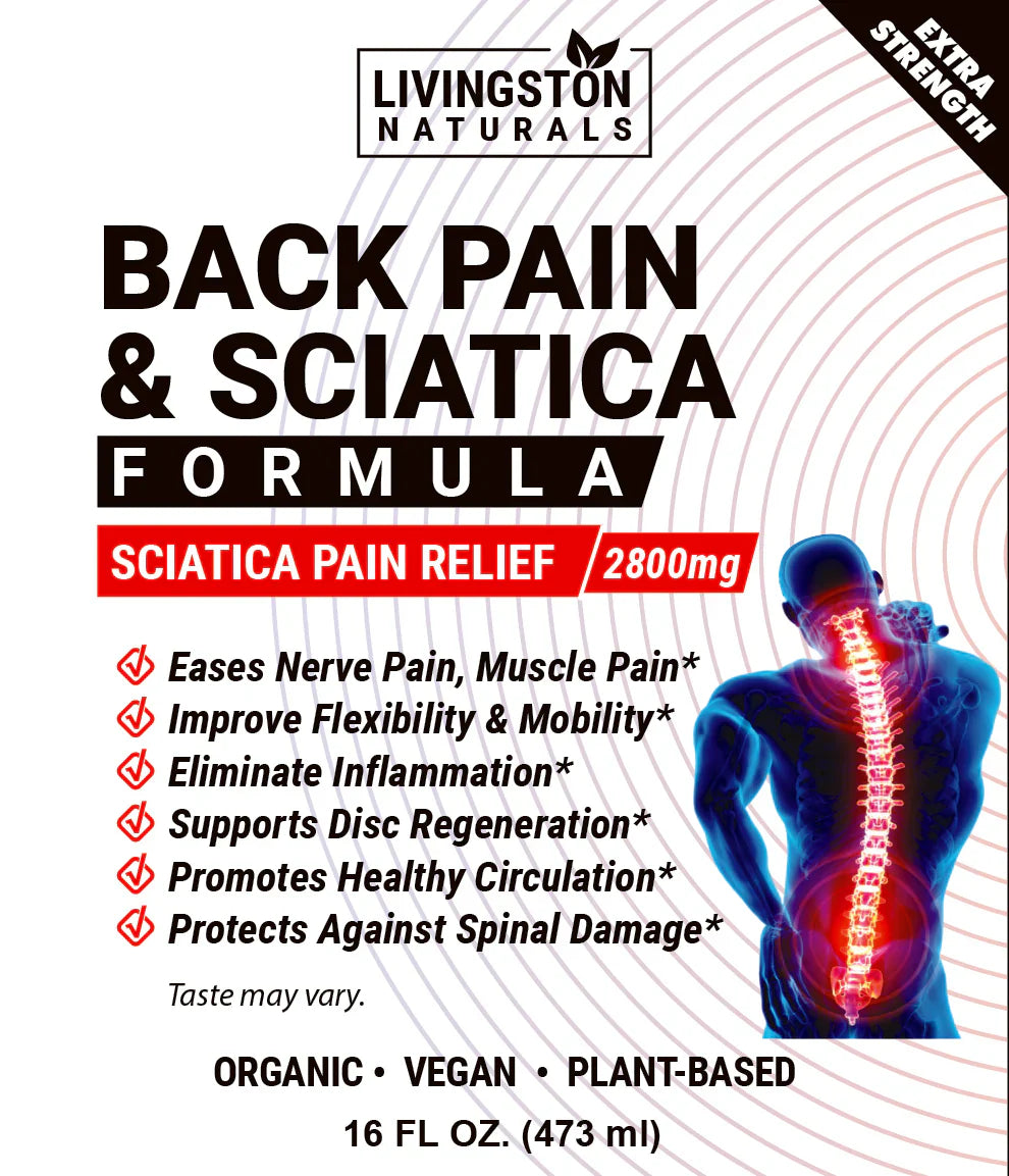 Organic Herbal Tonic for Back Comfort and Mobility