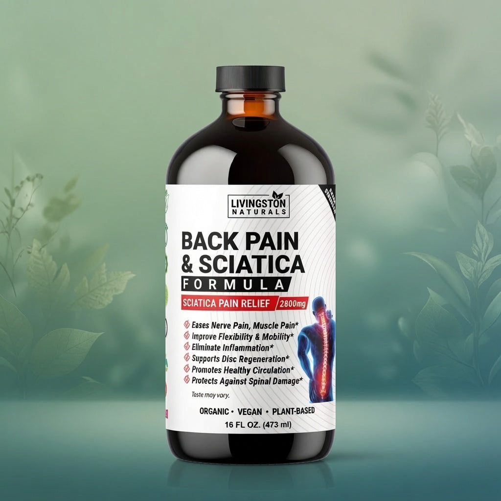 Organic Herbal Tonic for Back Comfort and Mobility
