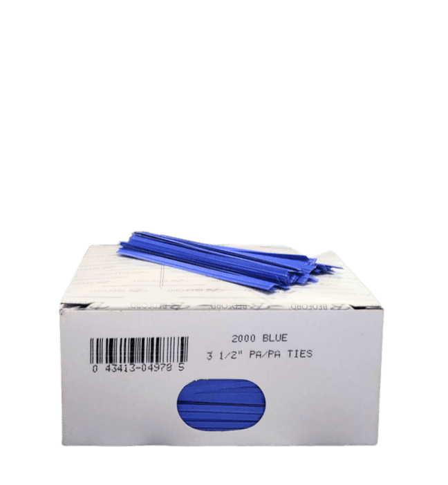 Premium Paper Bag Ties, 3.5", 2000 Count