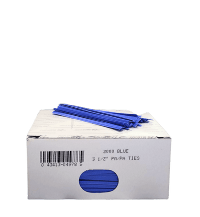 Premium Paper Bag Ties, 3.5", 2000 Count